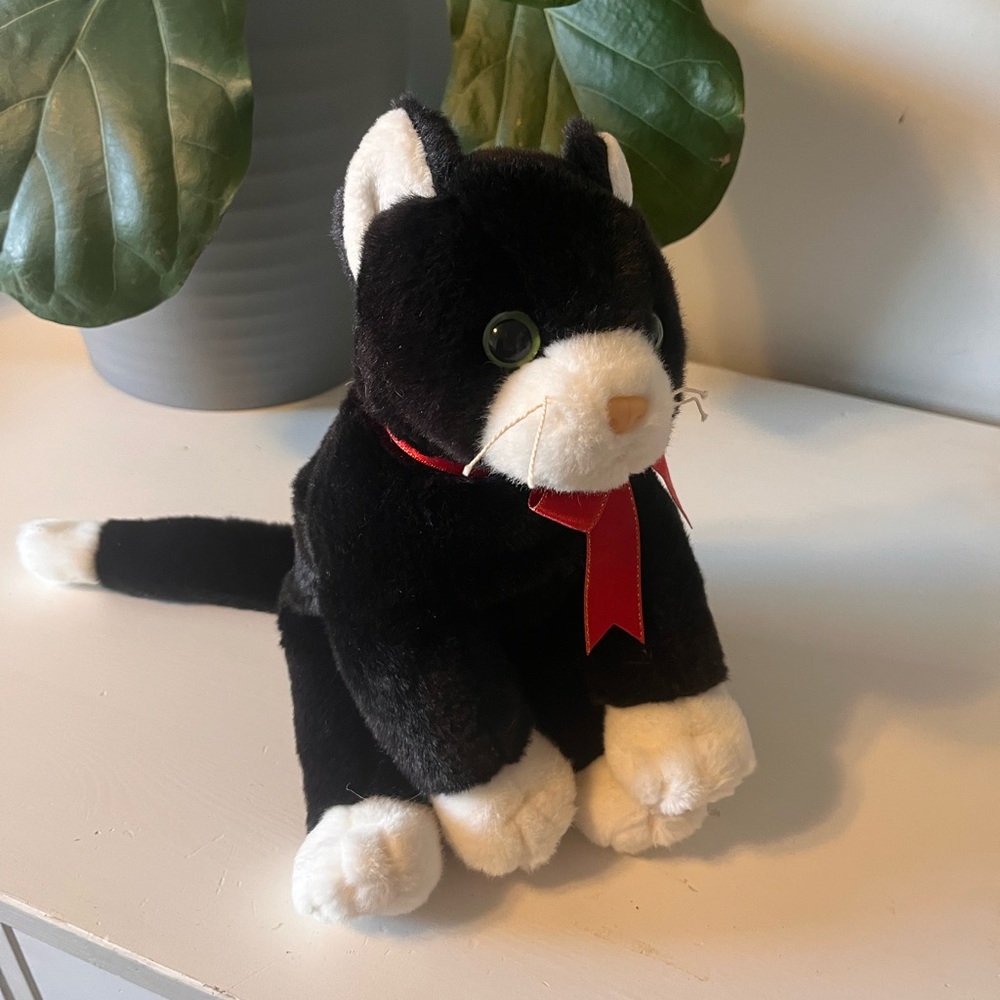 TY Beanje Buddies Cat Vintage